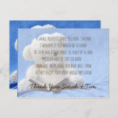 Personalisiertes Buchungsanfrage Poem Card Kinderd Postkarte (Vorne/Hinten)