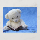 Personalisiertes Buchungsanfrage Poem Card Kinderd Postkarte (Rückseite)