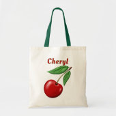 Personalisiertes Budget für Red Cherry Tragetasche (Vorne)
