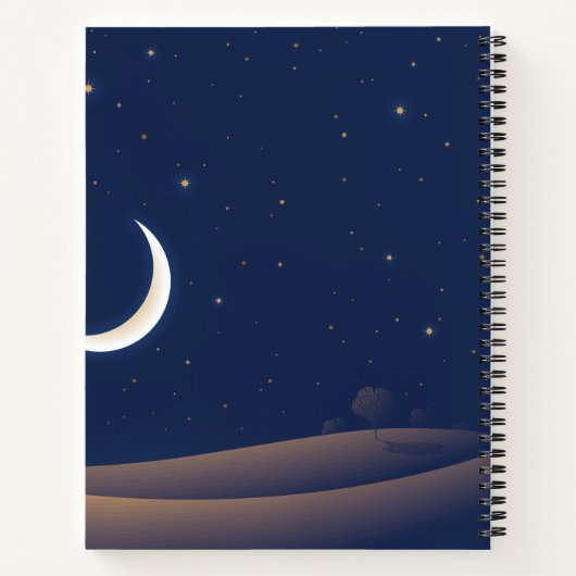 Personalisiertes Bullet Journal Notizblock (Rückseite)