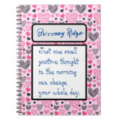 Personalisiertes Bullet Journal Notizblock (Vorderseite)