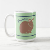 Personalisiertes Bunny Rabbit Kaffeetasse (Links)