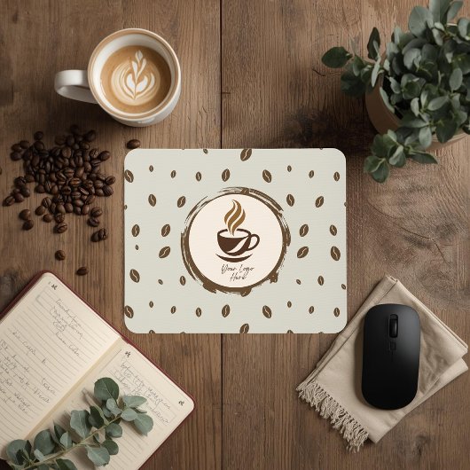 Personalisiertes Büro | Coffee Shop Branding Mousepad