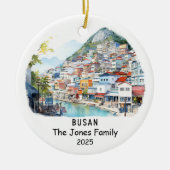 Personalisiertes Busan-Ornament, Südkorea Keramik Ornament (Vorne)