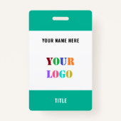 Personalisiertes Business-Abzeichen für Ihren Logo Ausweis (Vorderseite)