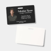 Personalisiertes Business Ausweis (Vorder- & Rückseite)