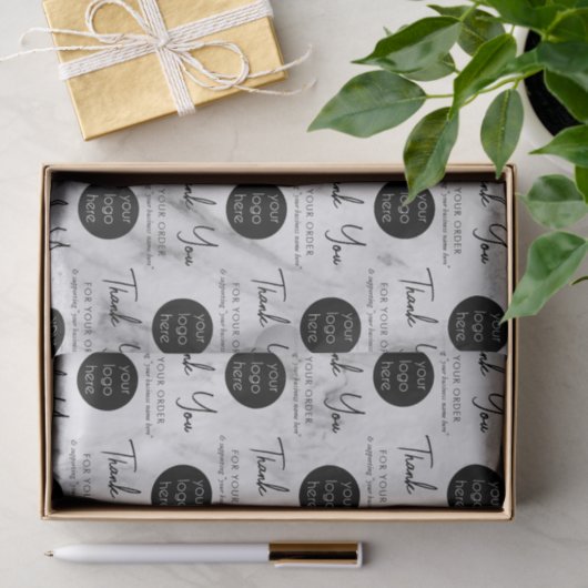 Personalisiertes Business-Dankeschön-Logo Seidenpapier (Geschenk)