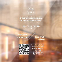 Personalisiertes Business-Logo-Store - Öffnungszei