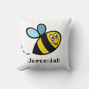 Personalisiertes Busy Bumblebee Muster Kissen