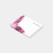 Personalisiertes Butterfly-Notizblock Post-it Klebezettel (angewinkelt)