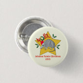 Personalisiertes Button (Vorne & Hinten)