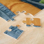 Personalisiertes C ist für Cookie Monster - Foto Puzzle (Seite)