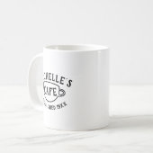 Personalisiertes Café Kaffeetasse (Vorderseite Links)