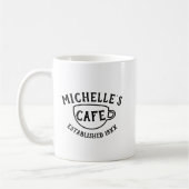 Personalisiertes Café Kaffeetasse (Links)