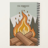 Personalisiertes Camp Notizblock (Rückseite)