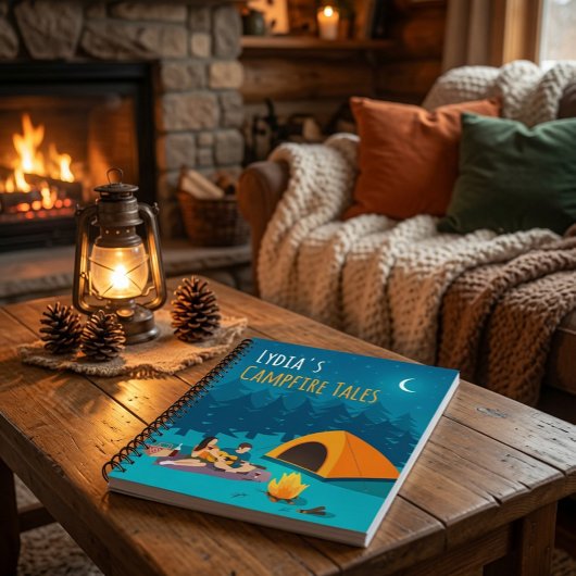 Personalisiertes Campfire-Storys-Notebook | Tagebu Notizblock
