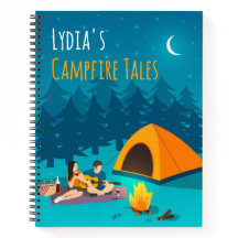 Personalisiertes Campfire-Storys-Notebook | Tagebu