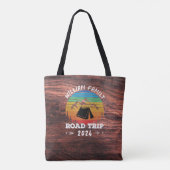 Personalisiertes Camping Adventure Road Trip Tasche (Rückseite)