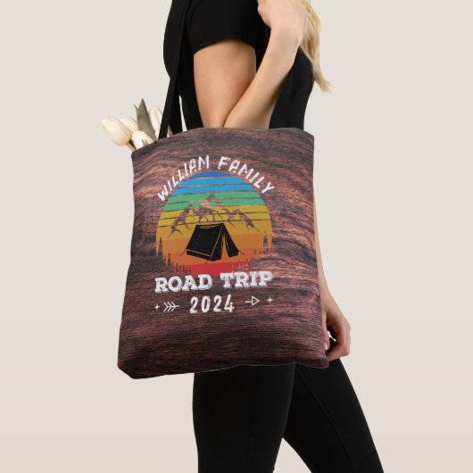 Personalisiertes Camping Adventure Road Trip Tasche (Von Nahem)