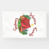 Personalisiertes Camping Banner (Horizontal)
