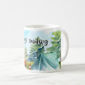Personalisiertes Camping Camper Design Kaffee Tass Kaffeetasse (VorderseiteRechts)