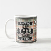 Personalisiertes Camping Camper Design Kaffee Tass Kaffeetasse (Links)