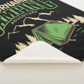 Personalisiertes Camping Familiencampingabenteuer Sherpadecke (3/4)