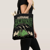 Personalisiertes Camping Familiencampingabenteuer Tasche (Von Nahem)