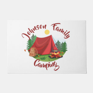Personalisiertes Camping  Fußmatte