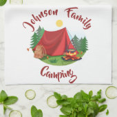 Personalisiertes Camping Geschirrtuch (Gefaltet)