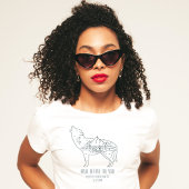 Personalisiertes Camping Junggeselinnen-Abschied W T-Shirt