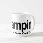 Personalisiertes Camping Kaffeetasse (VorderseiteRechts)