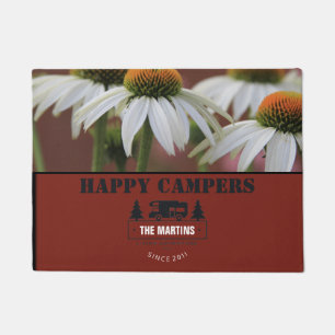 Personalisiertes Camping RV des Fußmatte