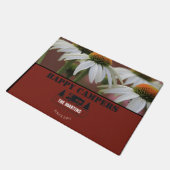 Personalisiertes | Camping RV des Fußmatte (Schrägansicht)