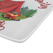 Personalisiertes Camping Schneidebrett (Ecke)
