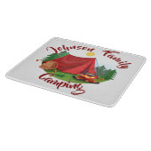 Personalisiertes Camping Schneidebrett (Ecke)