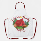 Personalisiertes Camping Schürze (Vorderseite)