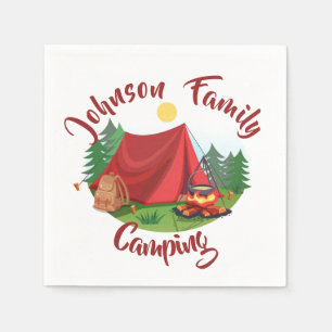 Personalisiertes Camping Serviette
