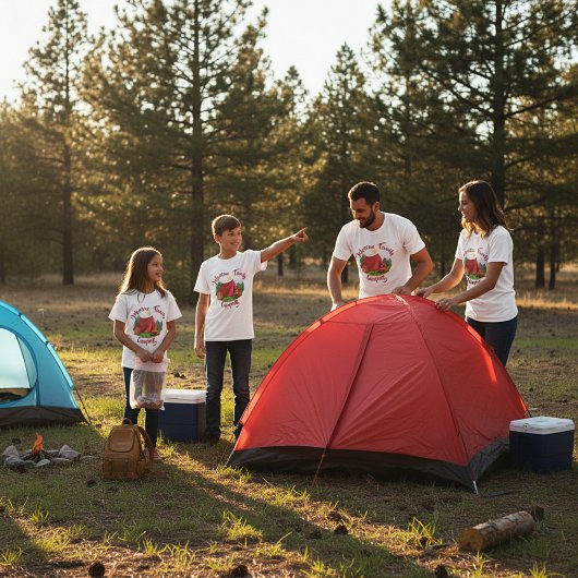Personalisiertes Camping T-Shirt