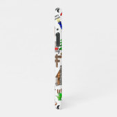 Personalisiertes Camping Themed Happy Camper iPhone Hülle (Rechte Seite)