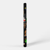 Personalisiertes Camping Themed Happy Camper Samsung Galaxy Hülle (Rechte Seite)