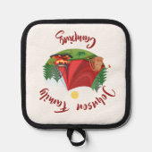 Personalisiertes Camping Topflappen (Vorderseite)