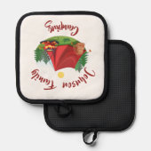 Personalisiertes Camping Topflappen (Vorderseite/Rückseite)