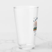 Personalisiertes Camping-Wochenende Junggesellenab Glas (Rechts)