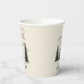 Personalisiertes Camping zum Geburtstag Pappbecher (Links)