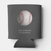 Personalisiertes Can Cooler Bachelor Baseball Woch Dosenkühler (Rückseite)