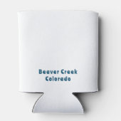 Personalisiertes Can Cooler Bachelor Snowboard Woc Dosenkühler (Rückseite)