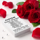 Personalisiertes CANASTA Players Pack Spielkarten (Insitu (Valentinstag))