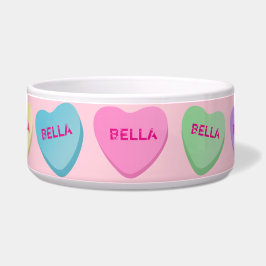 Personalisiertes Candy Heart Napf