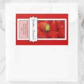 Personalisiertes Canning Jar Label, benutzerdefini Rechteckiger Aufkleber (Tasche)